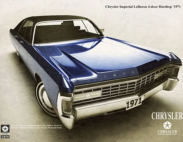 Chrysler Imperial Le Baron hardtop 1971
