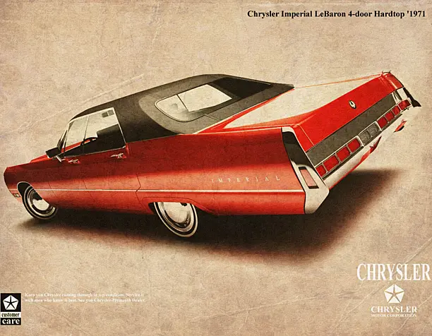 Chrysler Imperial Le Baron hardtop 1971