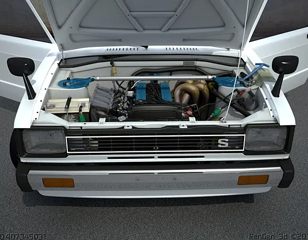 Японский шустрик (Toyota Starlet 1981)