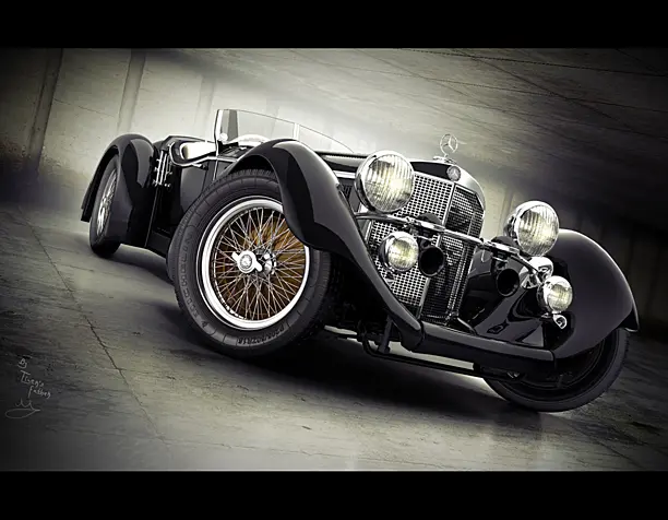 Mercedes Benz SS Erdmann&Rossi Roadster