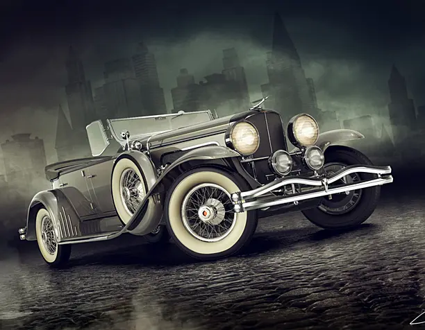 1929 Duesenberg Model J Dual Cowl Phaeto