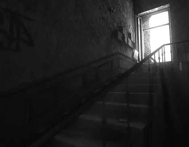The old entrance