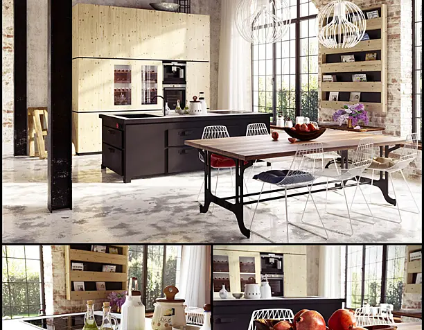 The kitchen