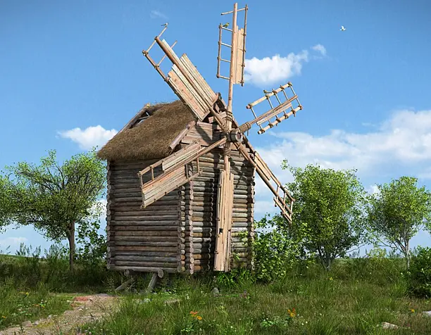 Старая мельница