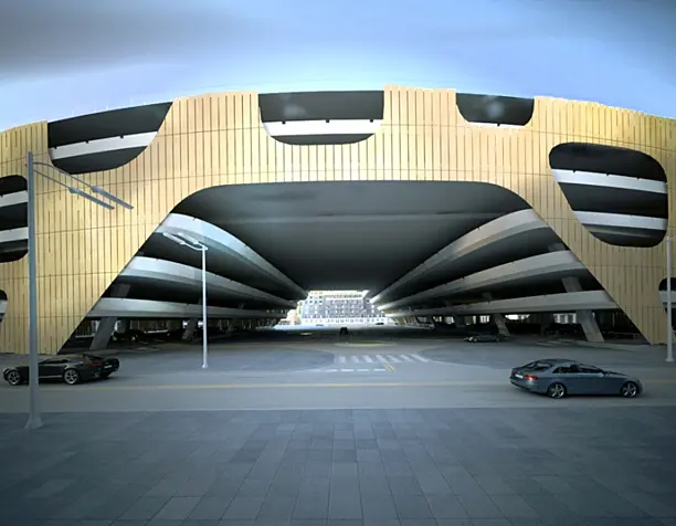 Parking for 500 cars