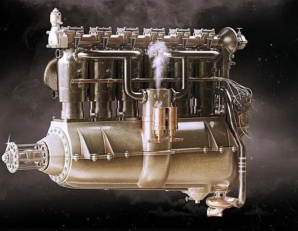 Mercedes DIII engine