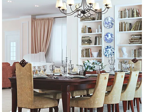 Apartment in neoclassical style