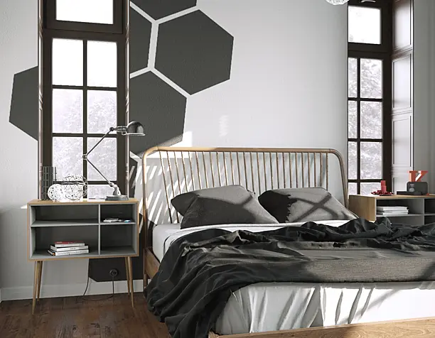 Scandinavian bedroom