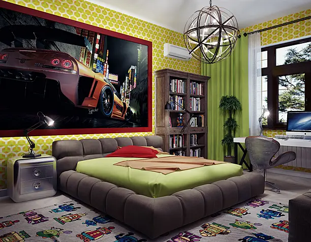 two rooms for two brothers