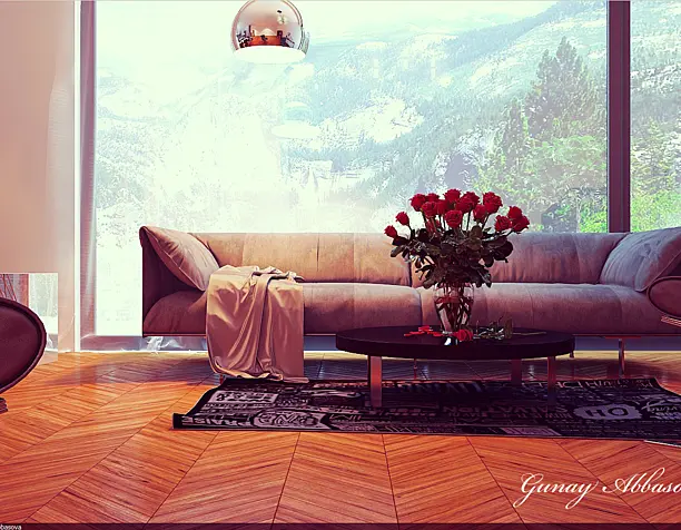 Skandinavian design livingroom