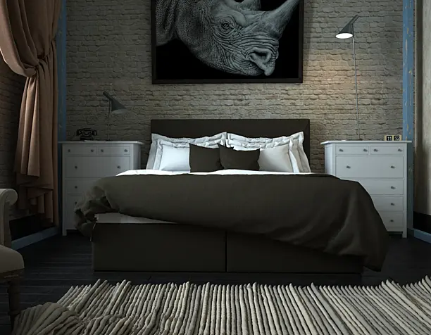 спальня loft