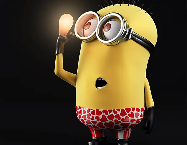Minion_Светильник настольный