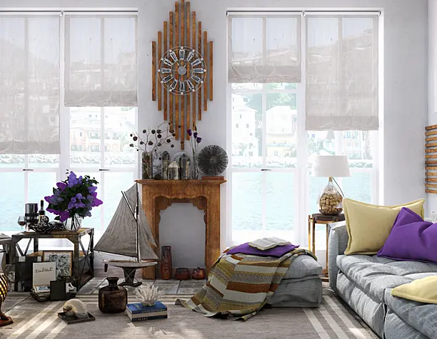 Living room somewhere in Parga.