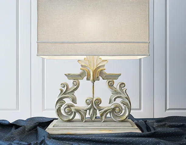 Настольная лампа Golden Harp Table Lamp