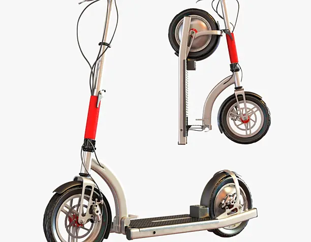 3d модель electric mood scooter