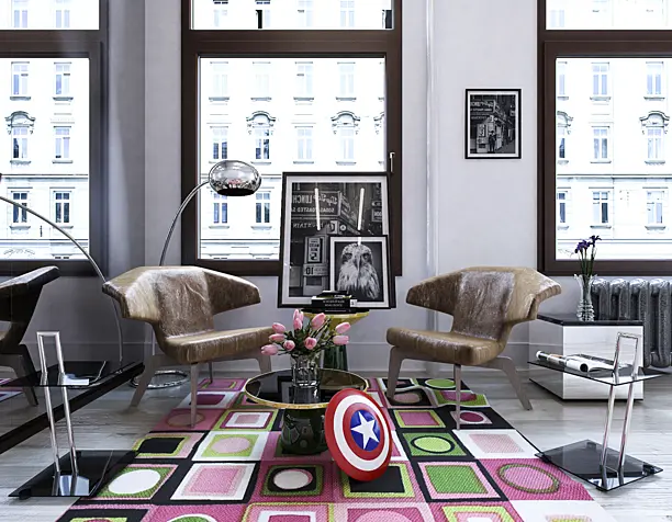 Интерьер "Captain America"
