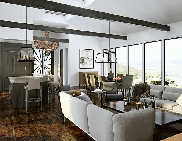 living kitchen