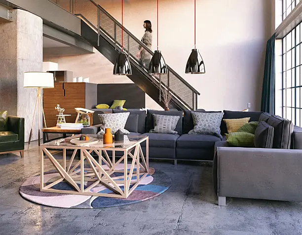 Living room loft