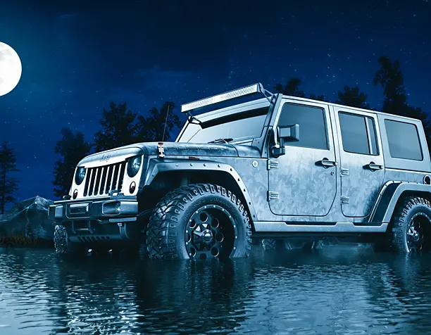 Jeep Wragler rubicon "NIght Wolf"