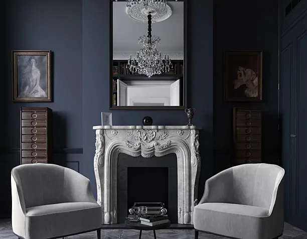 Neoclassical interior