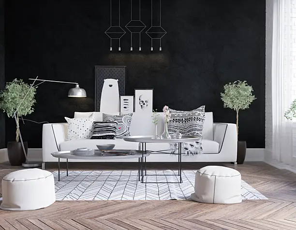 Living room design