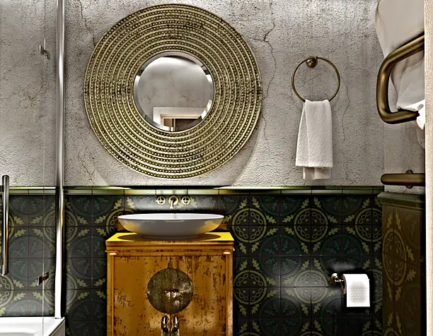 Oriental bathroom