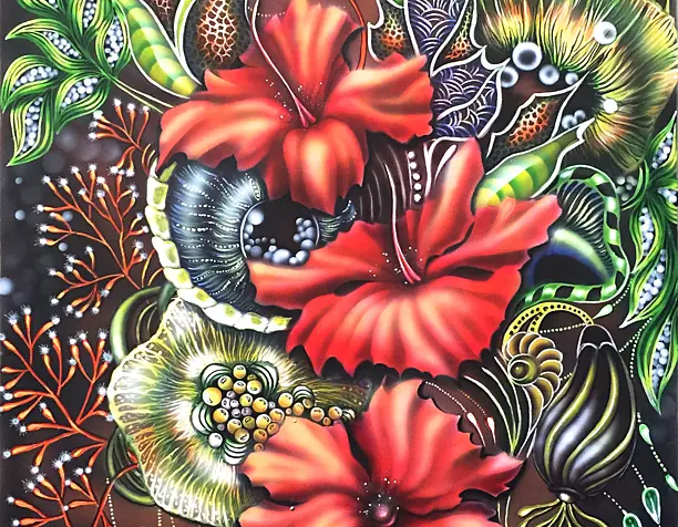 "Flowers and Sea plasmids"