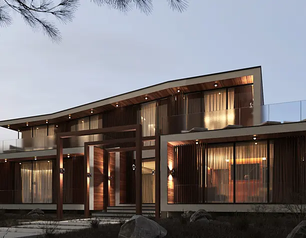 Forest & House