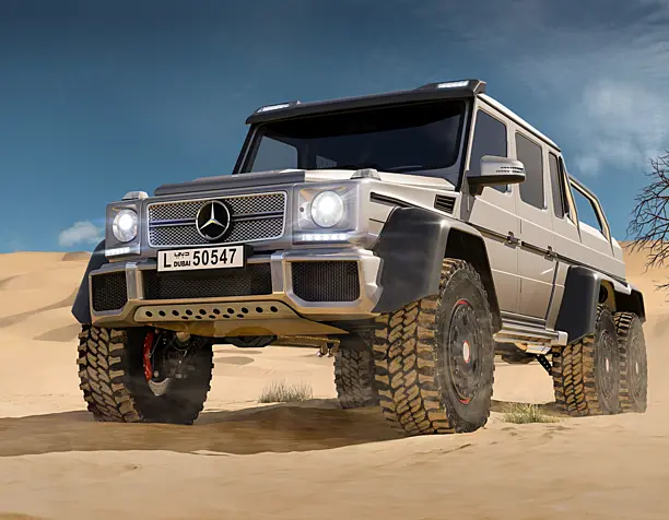 Mercedes-Benz g63 amg 6x6
