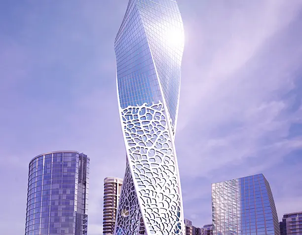 Modern office building