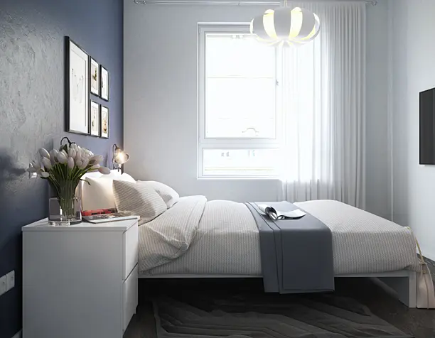 Спальня с мебелью IKEA