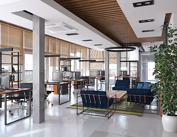 Офис в стиле loft