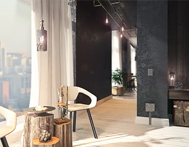 Квартира в стиле  Loft