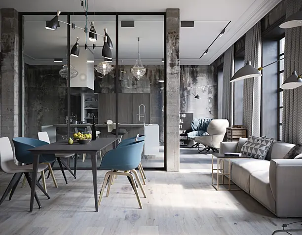 Industrial loft