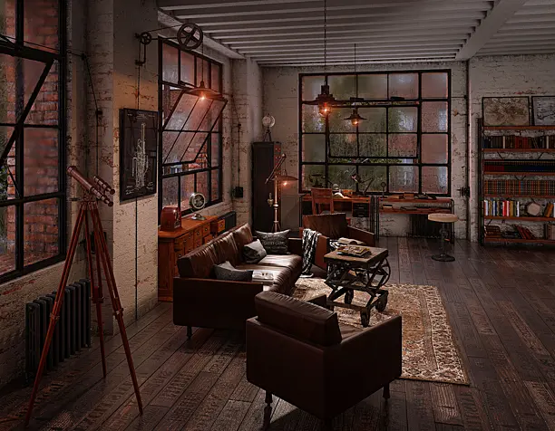 Industrial loft