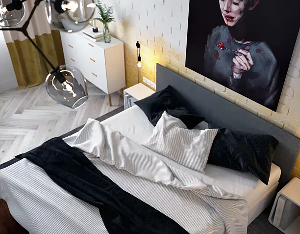 REBUS bedroom