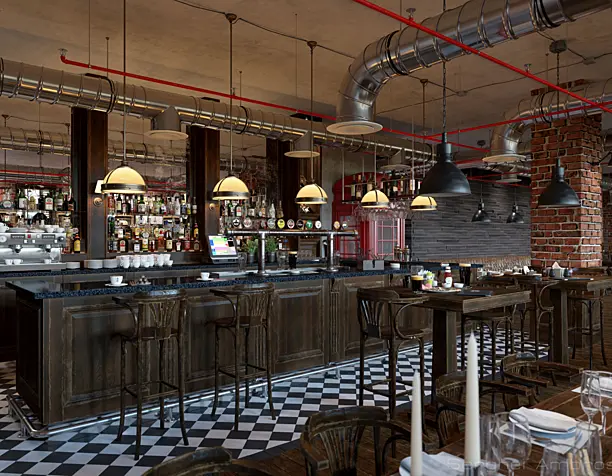 Restaurant in England "James"