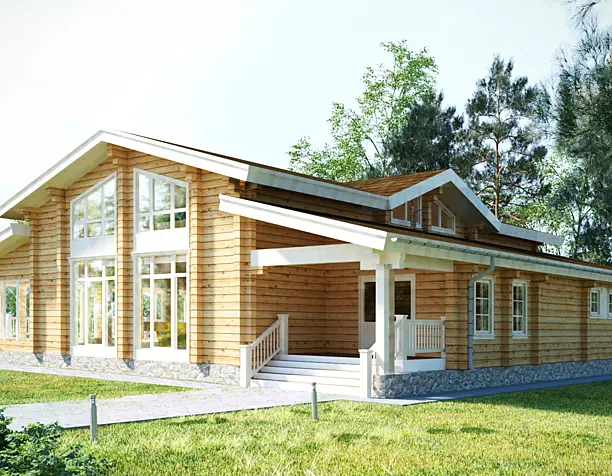 Wooden house