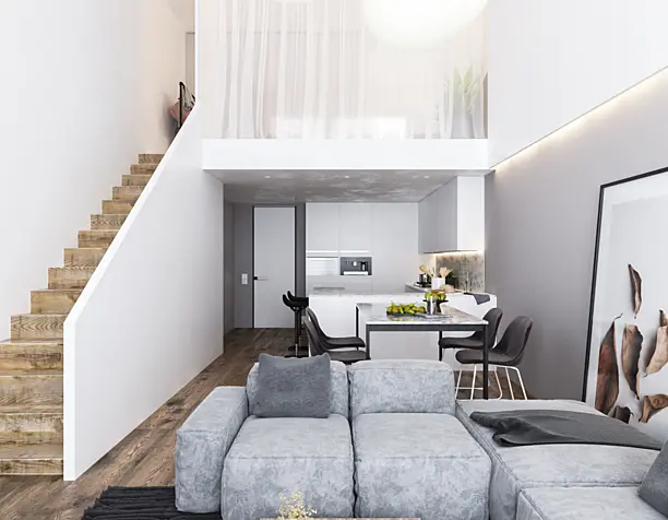 TWO-LEVEL APARTMENT