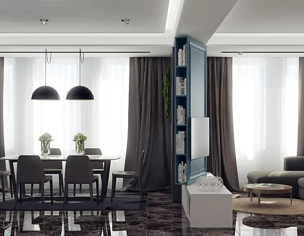 Neoclasic apartment in Kishinev