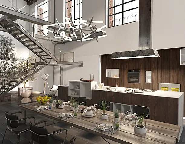New York Loft Kitchen