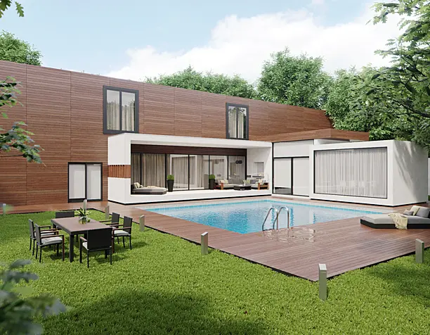 Villa with pool