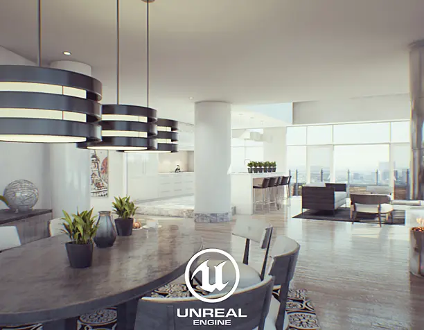 Интерактивная презентация Unreal Flat