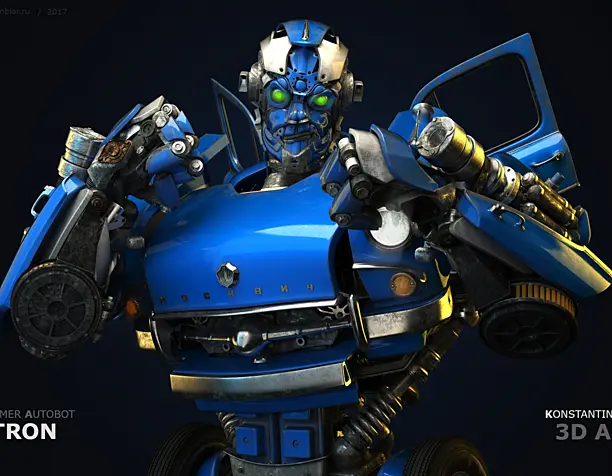 Russian transformer - autobot "AGOSTRON"