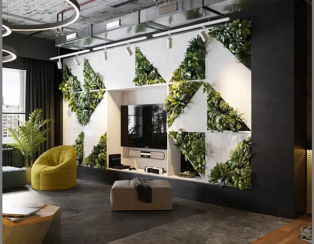 Restroom in office