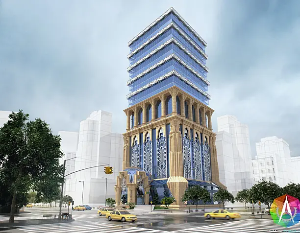 Проект здания бизнес центра ArDeco