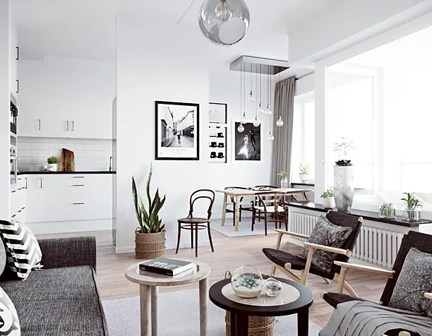 Scandinavian flat
