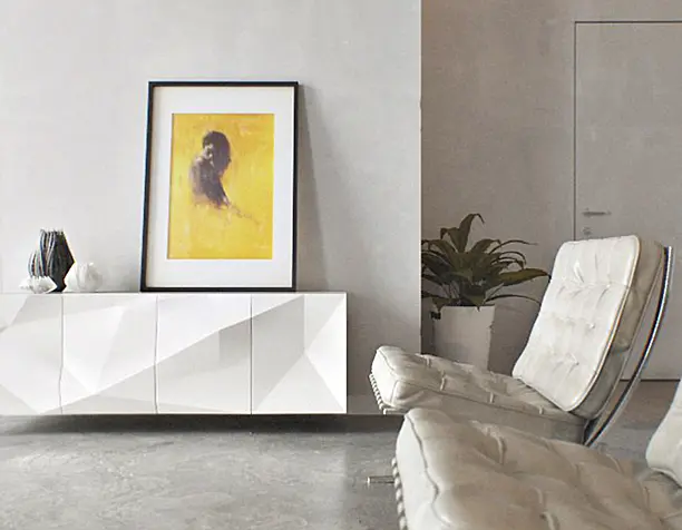 white apartment
