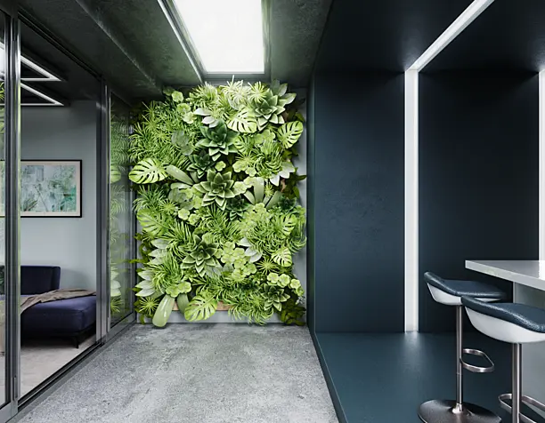 Interior "S"