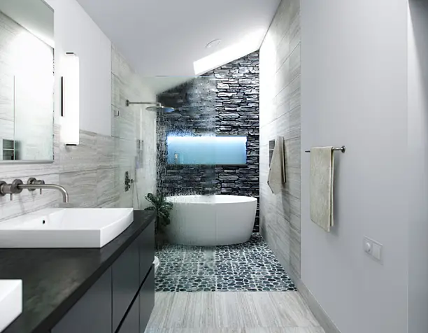 Stylish bathroom